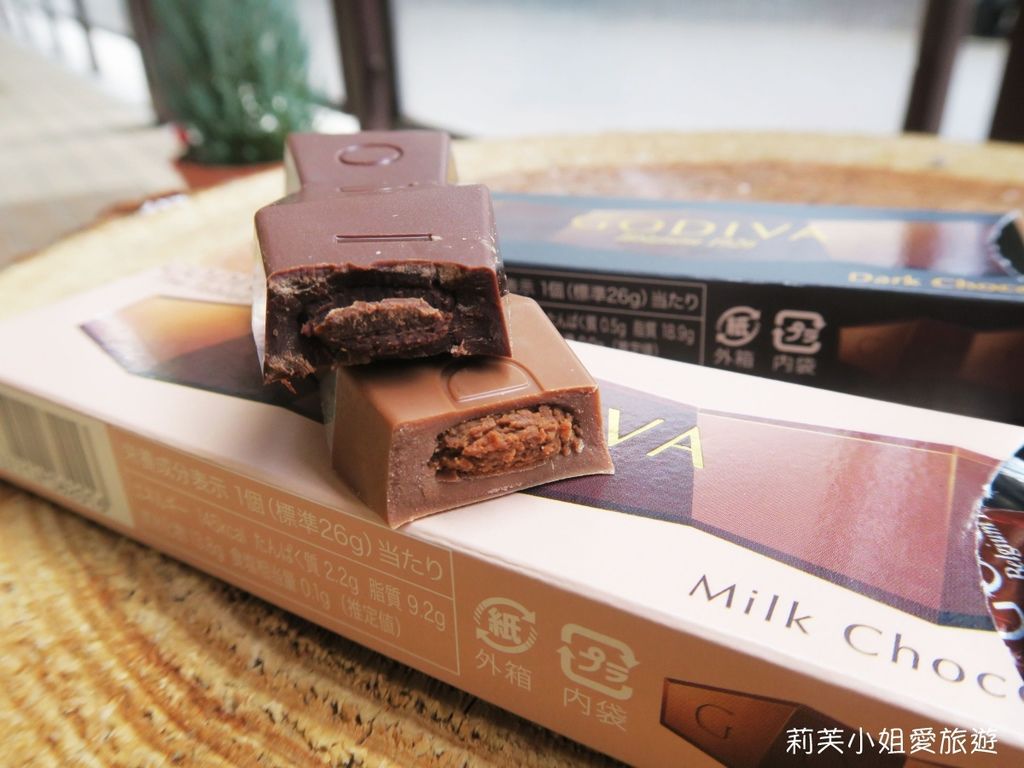 [美食] 日本7-11超商限定的GODIVA的巧克力 (平價高級伴手禮) (限量販售) @莉芙小姐愛旅遊