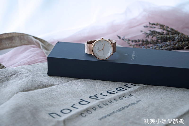 [手錶] Nordgreen 折扣碼「liv65」最低65折優惠．丹麥設計 Philosopher 玫瑰金手錶 @莉芙小姐愛旅遊
