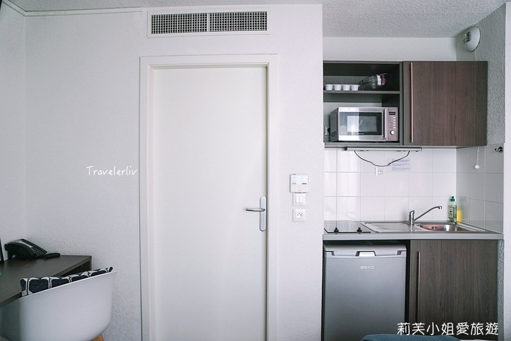 [法國住宿] 史特拉斯堡 Aparthotel Adagio access Strasbourg 時尚設計公寓式旅館(附廚房) @莉芙小姐愛旅遊