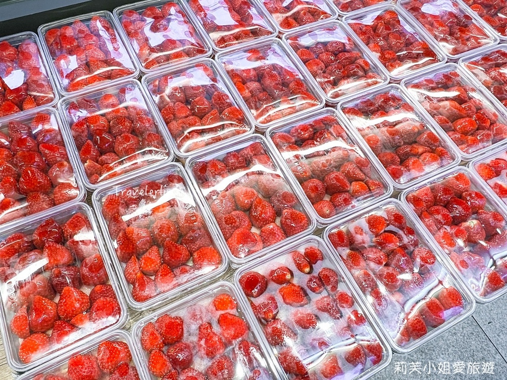 [台北美食] 2024 草莓季．果汁媽粉條爸的高CP值人氣草莓蛋糕、草莓三明治、草莓大福 @莉芙小姐愛旅遊