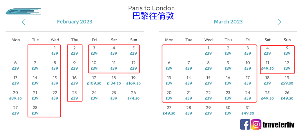 [歐洲車票] 2023歐洲之星春季特惠．倫敦到巴黎、布魯塞爾跟阿姆斯特丹最低 £39起 @莉芙小姐愛旅遊