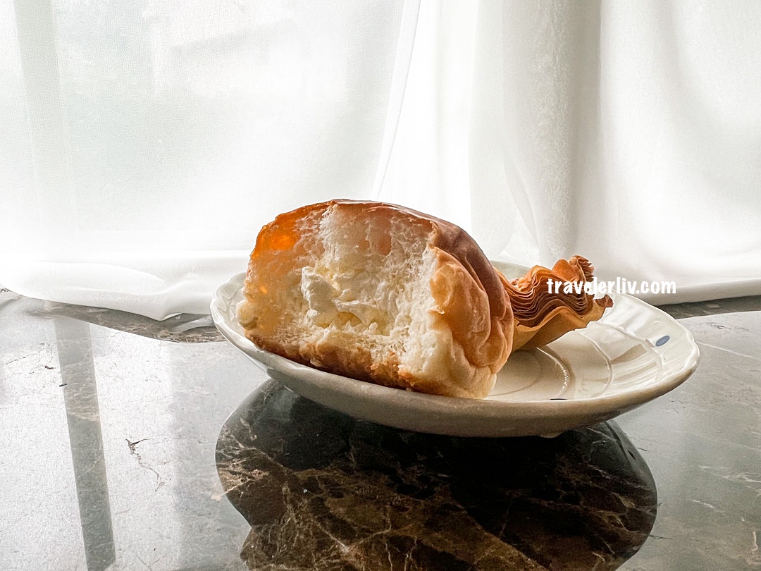 [台北美食] 寶焙 Baobei Bakery 的艾許女王千層蛋撻，嘎蹦酥脆、奶香四溢的極品蛋塔 @莉芙小姐愛旅遊