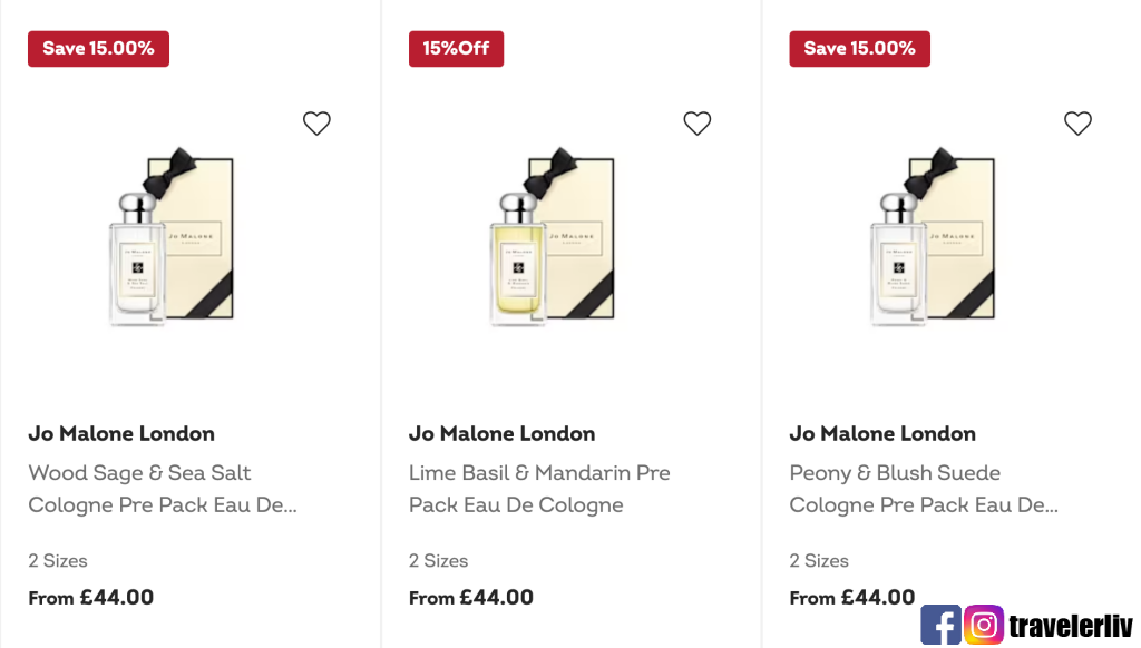 [英國購物] 2025 倫敦Jo Malone London到攝政街買香水免費烙印 (附多國機場價格比較) @莉芙小姐愛旅遊