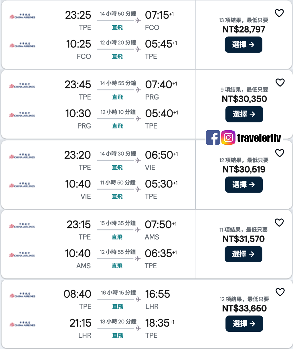 [特惠機票 2025] 全球機票特價優惠整理，便宜機票查詢技巧跟實用機票比價網，出國自助旅行必學 @莉芙小姐愛旅遊