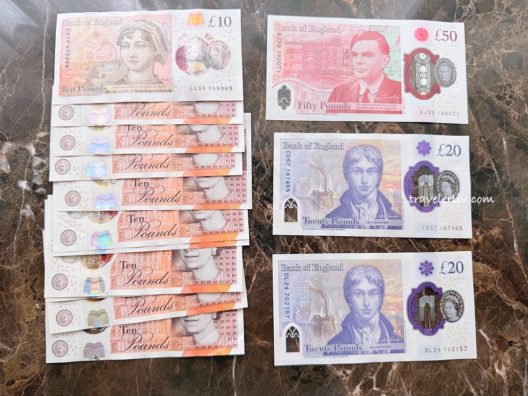 [英國鈔票介紹] 2026年英鎊20元跟50元舊鈔停止使用，4種處理英鎊舊鈔兌換新鈔的方法 @莉芙小姐愛旅遊