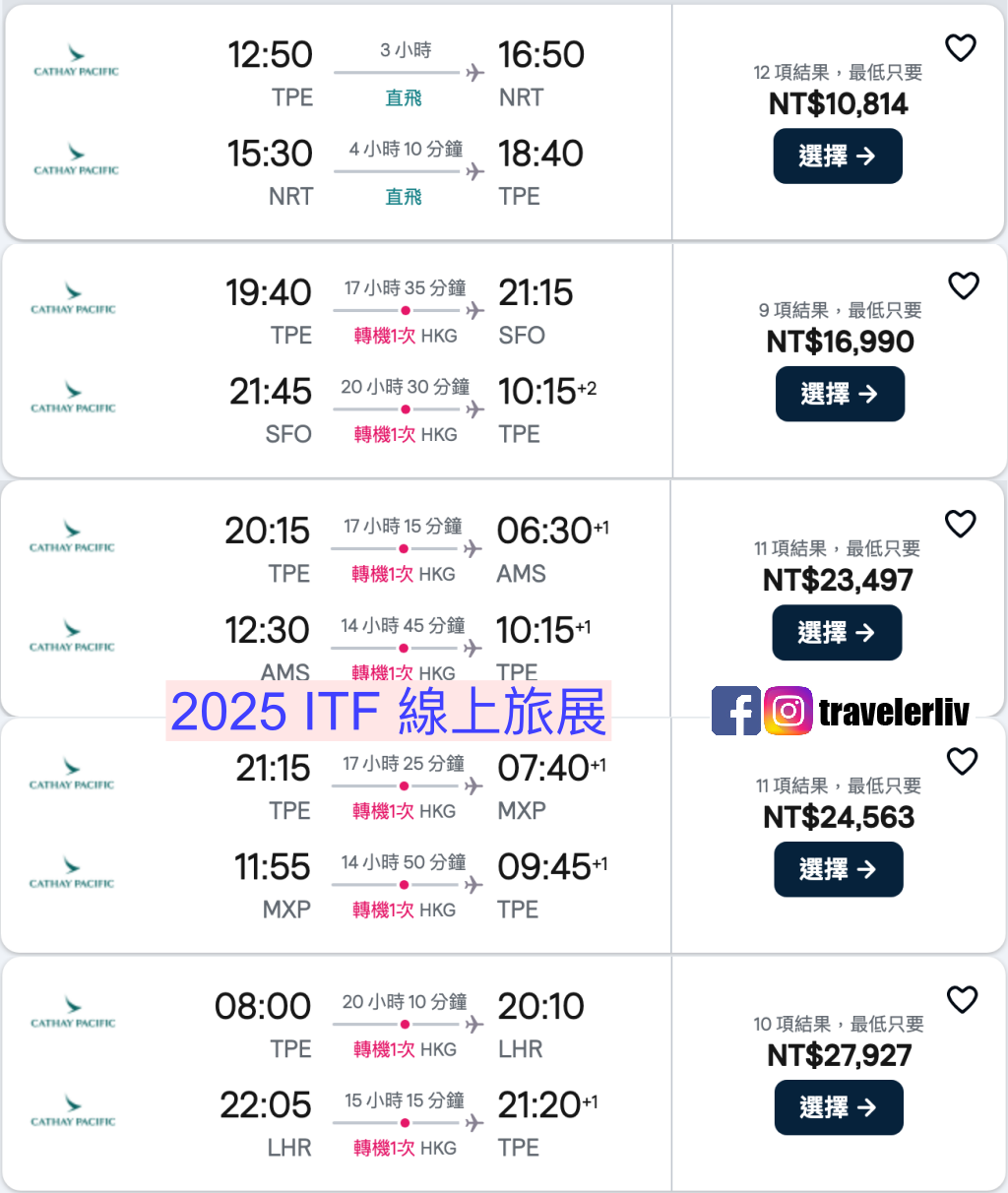 [特惠機票 2025] 全球機票特價優惠整理，便宜機票查詢技巧跟實用機票比價網，出國自助旅行必學 @莉芙小姐愛旅遊
