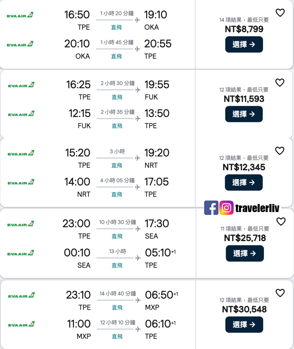 [特惠機票 2025] 全球機票特價優惠整理，便宜機票查詢技巧跟實用機票比價網，出國自助旅行必學 @莉芙小姐愛旅遊