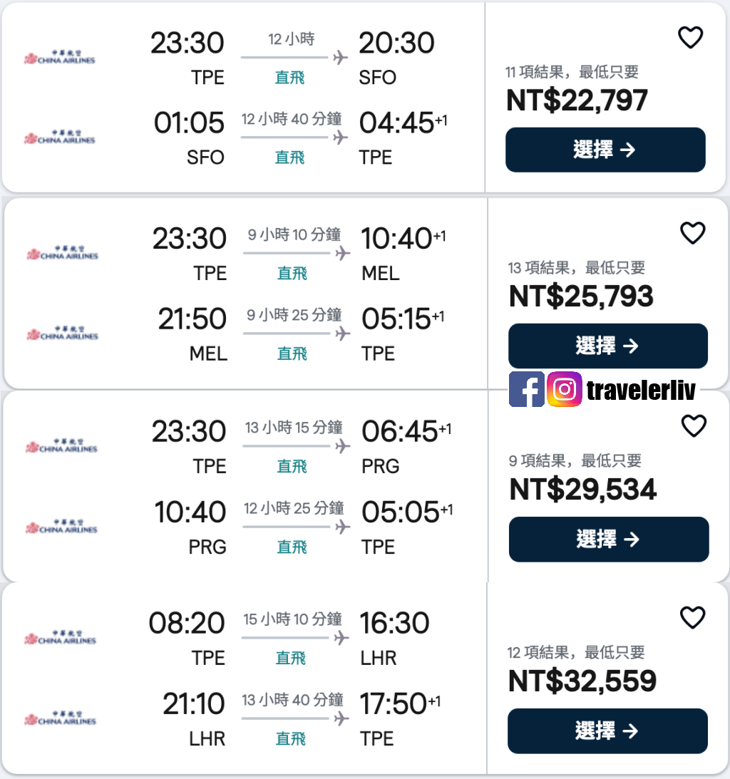 [特惠機票 2026] 全球機票特價優惠整理，便宜機票查詢技巧跟實用機票比價網，出國自助旅行必學 @莉芙小姐愛旅遊