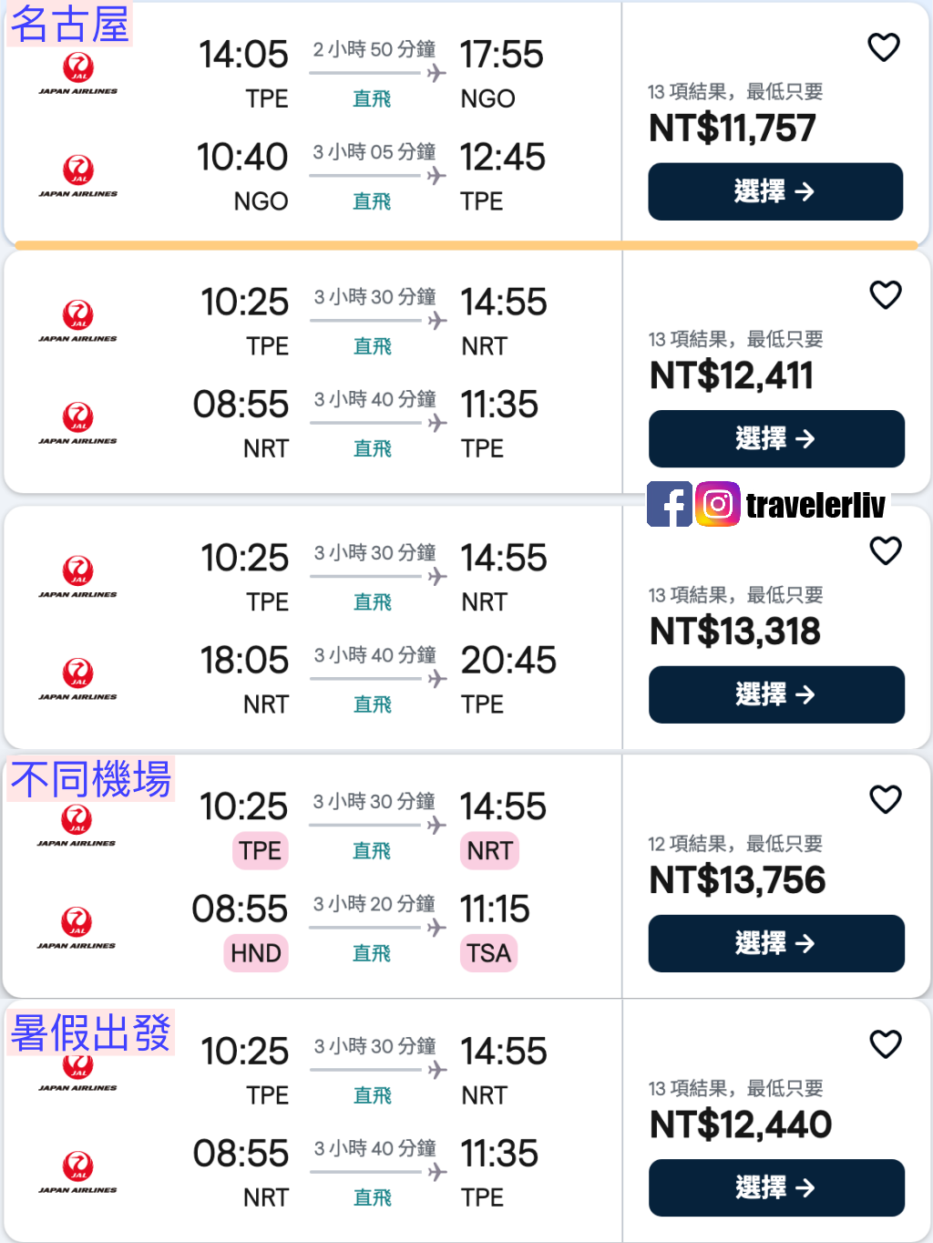 [特惠機票 2026] 全球機票特價優惠整理，便宜機票查詢技巧跟實用機票比價網，出國自助旅行必學 @莉芙小姐愛旅遊