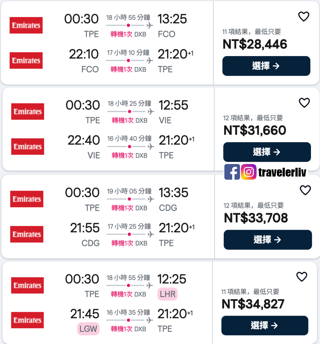 [特惠機票 2026] 全球機票特價優惠整理，便宜機票查詢技巧跟實用機票比價網，出國自助旅行必學 @莉芙小姐愛旅遊