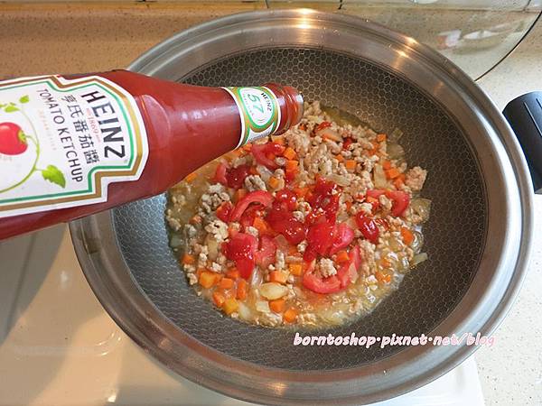 [食譜] 簡易版的茄汁鮮蔬肉醬。便當料理。固鋼不銹鋼鍋具 @莉芙小姐愛旅遊