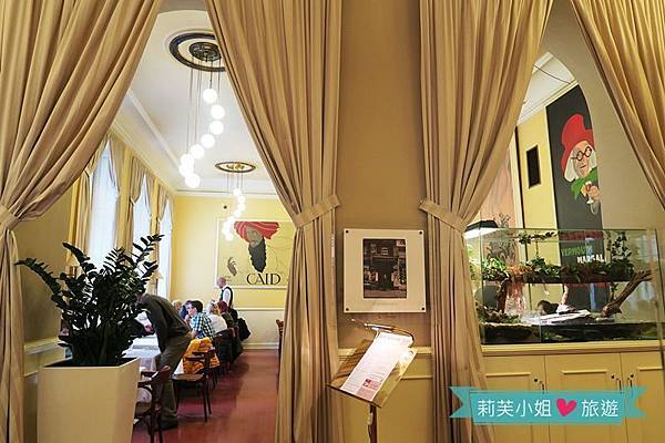 [美食] 捷克 布拉格Café Louvre羅浮咖啡館‧走進美好年代的百年咖啡館 @莉芙小姐愛旅遊