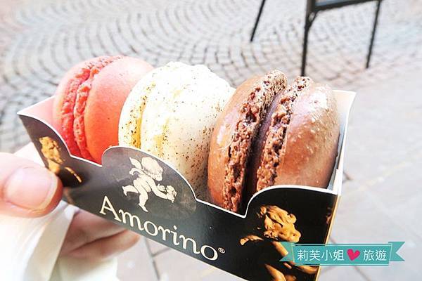 [美食] 法國 風靡全球的Amorino小天使花瓣義式冰淇淋 Gelato及馬卡龍 @莉芙小姐愛旅遊