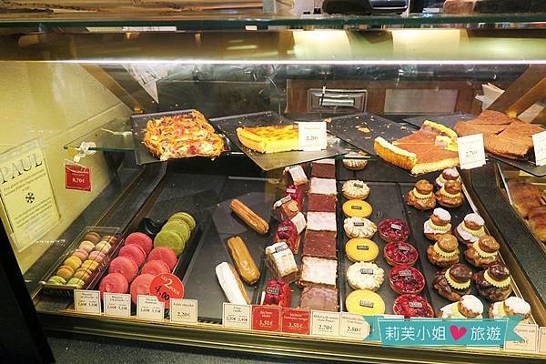 [法國美食] 隨處可見的烘焙甜點香‧Paul百年連鎖麵包店(史特拉斯堡) @莉芙小姐愛旅遊