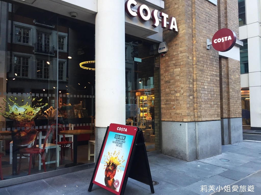 [英國美食] 2023 倫敦平價美味的連鎖咖啡館Costa Coffee (咖啡/甜點/三明治) @莉芙小姐愛旅遊