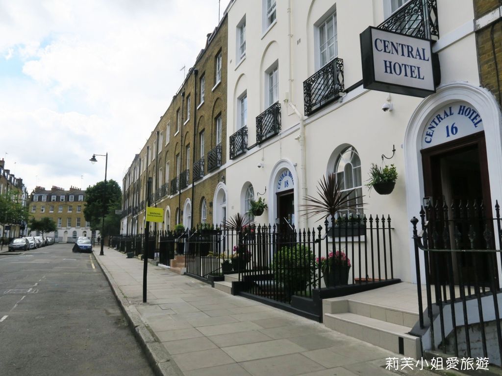 [英國住宿] 倫敦國王十字車站對面走路2分鐘的中央旅館 Central Hotel (附早餐/ WIFI) @莉芙小姐愛旅遊