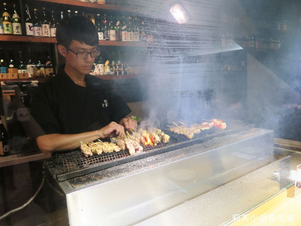 [美食] 台中 將軍府日式餐廳之細緻串燒、燒烤、烤物居酒屋 (有半開放包廂) @莉芙小姐愛旅遊