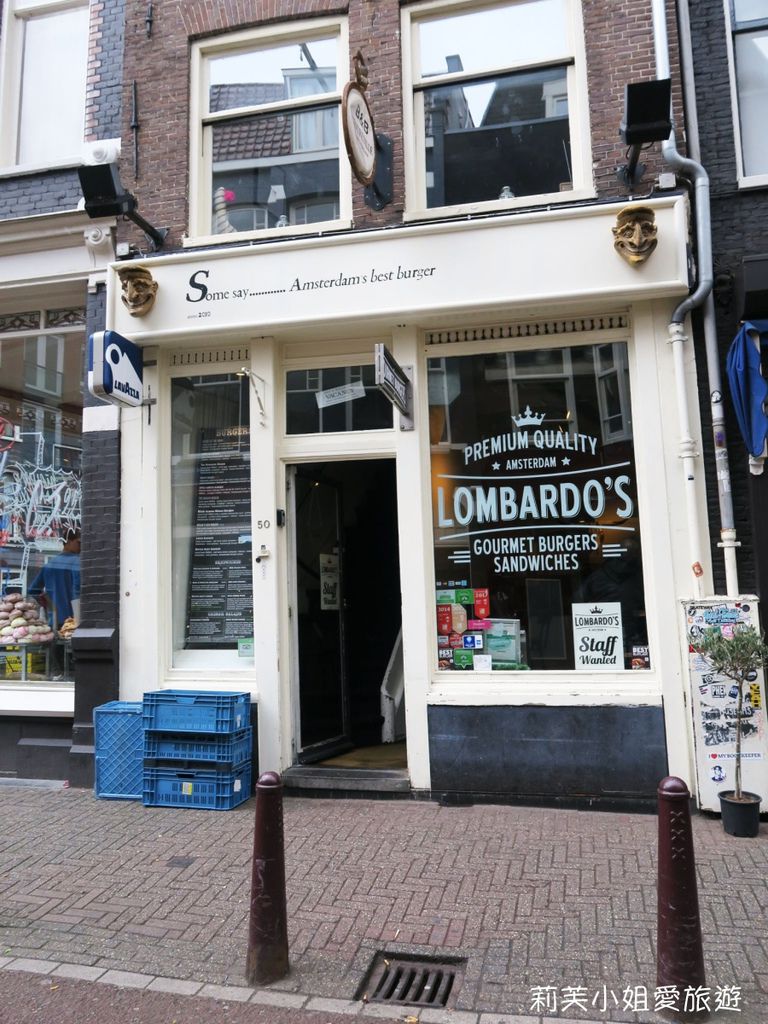 [美食] 荷蘭 Lombardo’s 阿姆斯特丹第一美味的人氣漢堡、三明治店 (有素食/外送) @莉芙小姐愛旅遊