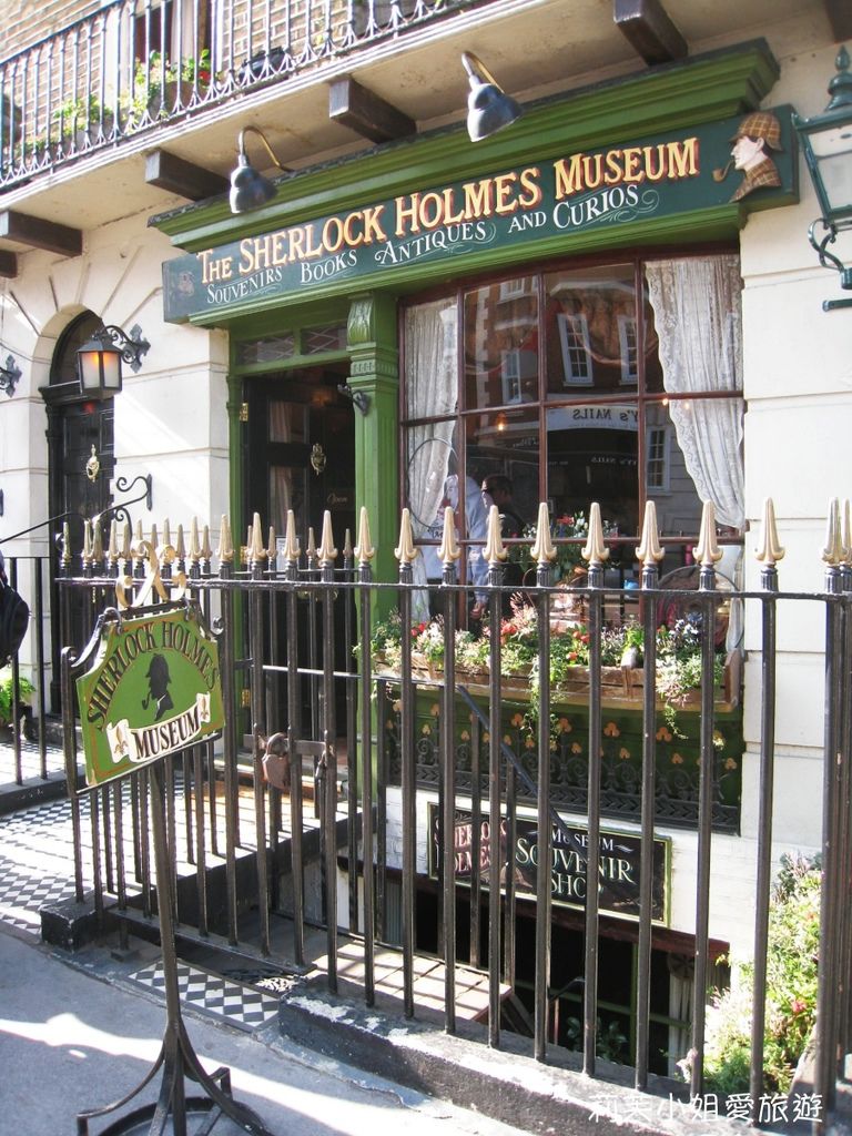 [旅遊] 英國倫敦Sherlock Holmes Museum福爾摩斯博物館 (免費參觀1樓紀念品區) @莉芙小姐愛旅遊