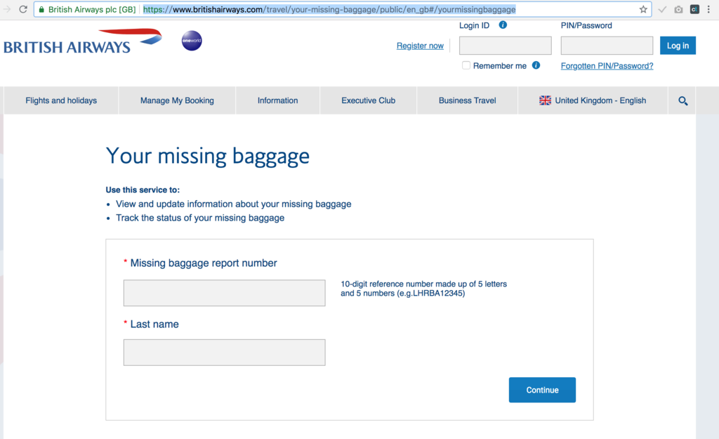 [英國旅遊] British Airway 英國航空行李遺失及申請賠償的實際心得分享SOP完整攻略 @莉芙小姐愛旅遊