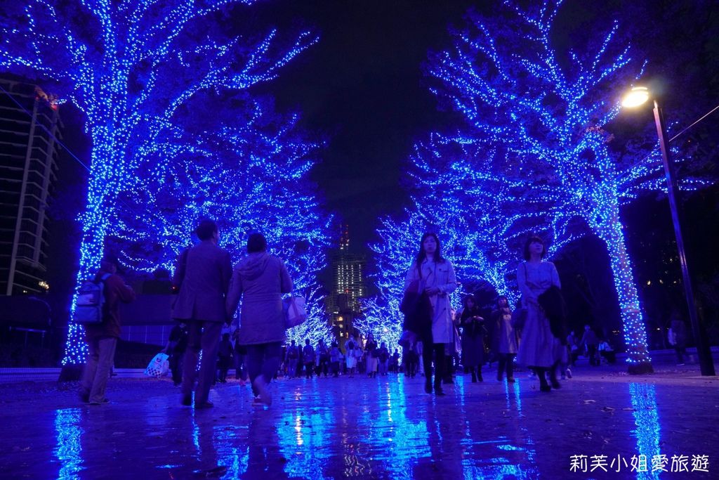 [日本旅遊] 2023 東京聖誕節點燈之涉谷青の洞窟．藍色燈海的美艷步道 (涉谷站) @莉芙小姐愛旅遊