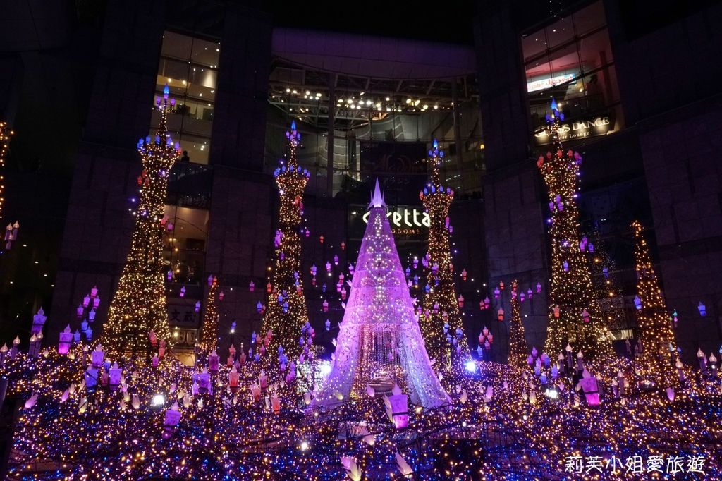 [旅遊] 日本 2019東京聖誕節點燈之汐留 Caretta Illumination 阿拉丁電影主題曲 (汐留站) @莉芙小姐愛旅遊