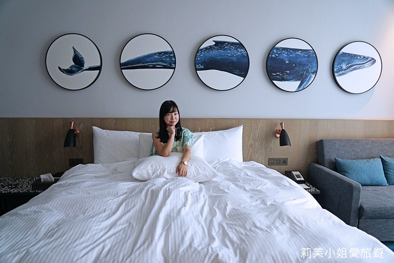[住宿] COZZI Blu 和逸飯店．桃園青埔的海洋風格新穎舒適旅館 (住宿及早餐分享) @莉芙小姐愛旅遊