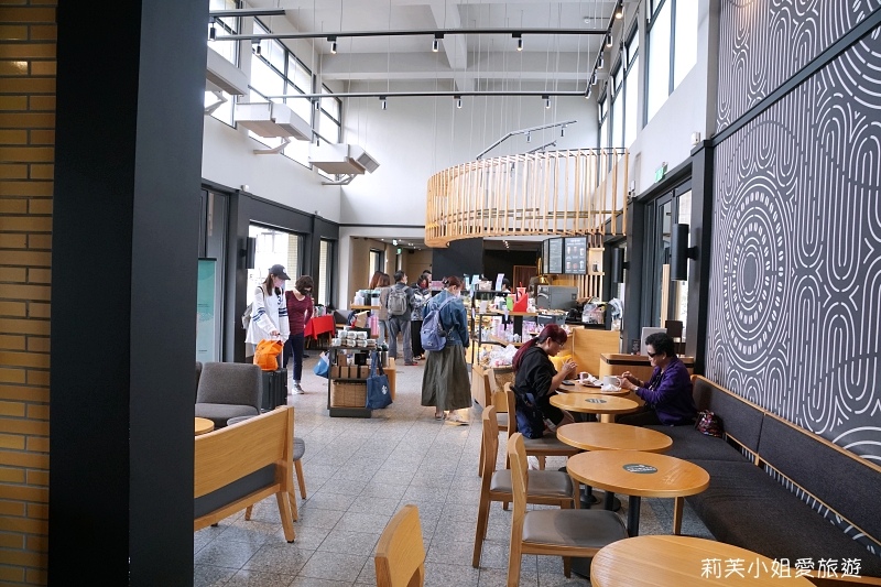 [旅遊] 星巴克新竹新豐門市．Starbucks特色門市之舊火車站改建的咖啡館，鐵道迷必訪 @莉芙小姐愛旅遊