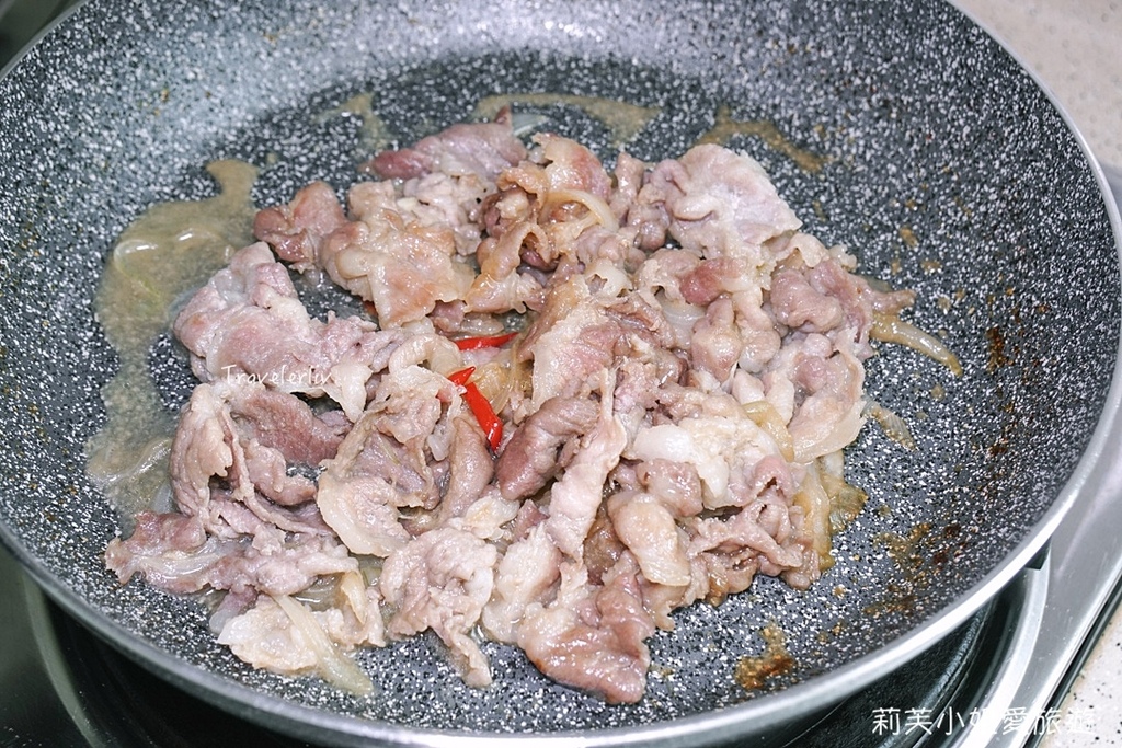 [料理] 日式味噌燒肉(Japanese Miso Pork)．10分鐘完成鹹香下飯的味噌豬肉 (快速上菜） @莉芙小姐愛旅遊