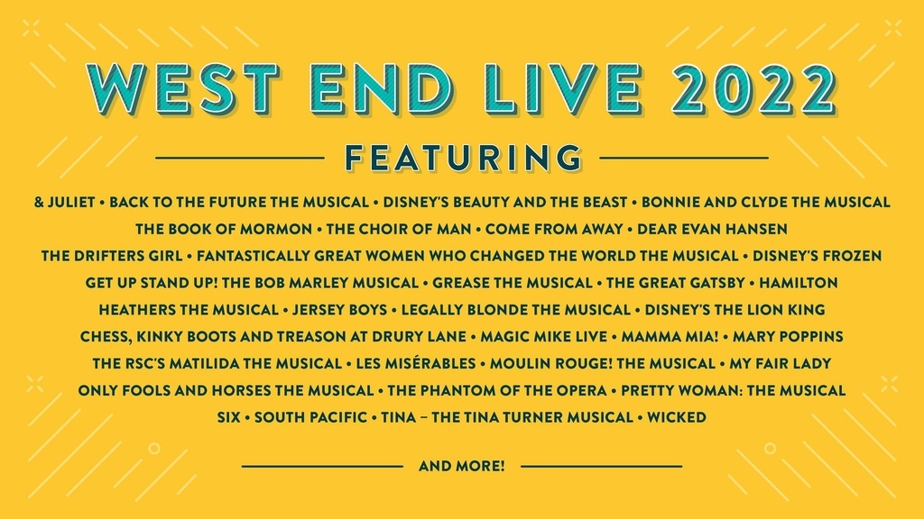 [英國旅遊] 倫敦 West End LIVE 2022．34部經典音樂劇Musical 免費看 (夏日露天音樂劇) @莉芙小姐愛旅遊