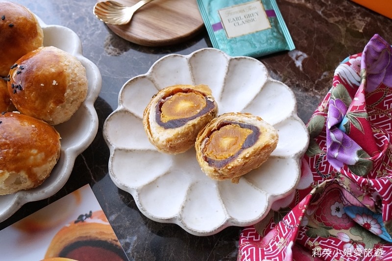 [台北美食] 法朋烘焙甜點坊的蛋黃酥禮盒，法式甜點手藝與傳統糕點的華麗演出 @莉芙小姐愛旅遊